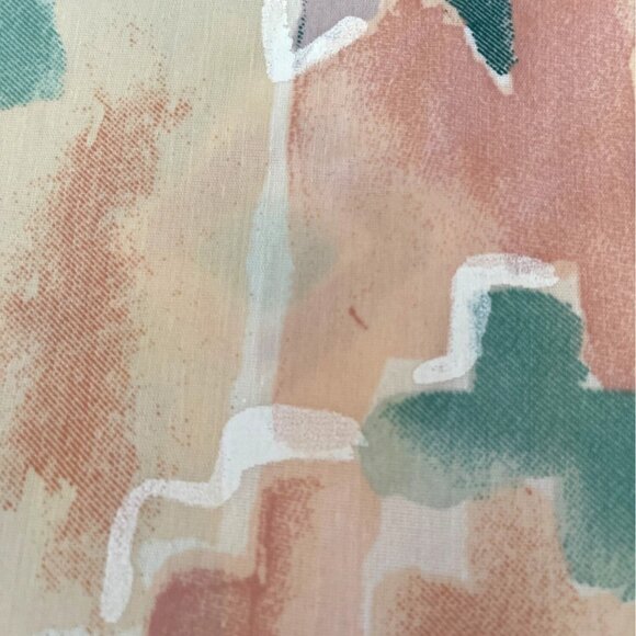 Tribal Apache Southwestern Table Placemats Geometric Pastels Reversible Set VTG - Picture 7 of 8